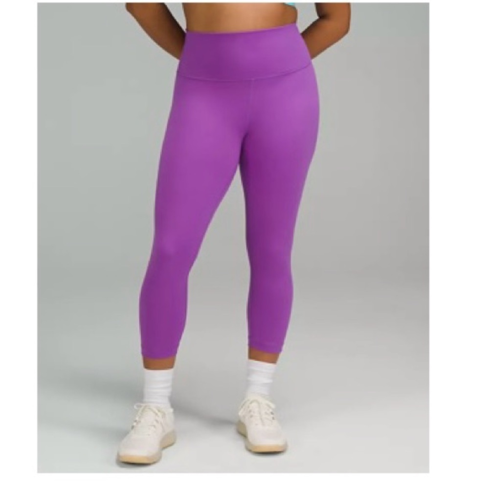 Lululemon Wunder Train High Rise Crop 23”